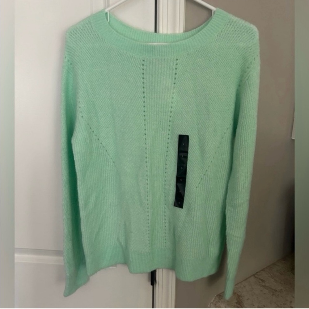 Women’s Banana Republic Sweater Small NWT Mint Green